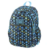 Play Ranac za decake Elite Eleven Remax, 40 x 32 x 18 cm, Crno-plavi