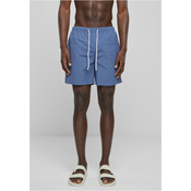 Mens Swimsuit Block Swim Shorts - Blue