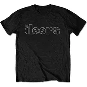 The Doors Logo Black L Majica