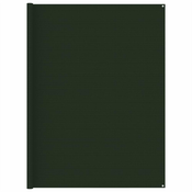 Vidaxl Preproga za šotor 250x450 cm temno zelena