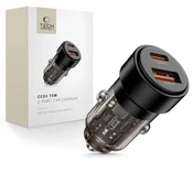 slomart Avtomobilski polnilec CC03 2-vratni PD75W - črn