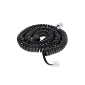 Telefonski kabel spirala 0.7m/4.2m črni