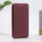 Maska na preklop Coral Book za iPhone 14 violet crvena