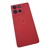 Originalni zadnji ovitek ORG za Motorola Moto G86 (XT2527-2) rdeč