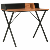 Radni stol crno-smedi 80 x 50 x 84 cm