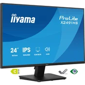 iiyama ProLite X2491HS-B1 computer monitor 60.5 cm (23.8) 1920 x 1080 pixels Full HD LCD Black