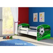 Deciji krevet ACMA II 160x80 + dusek 6 cm WHITE14