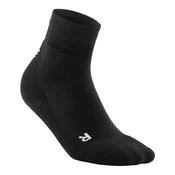 Cep Classic All Black Mid Cut Socks