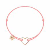 Hole Heart Narukvica - Rose Gold Plated