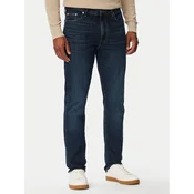 Tommy Hilfiger Jeans hlače Denton MW0MW43162 Mornarsko modra Slim Fit