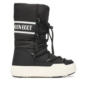 Cizme za snijeg Moon Boot Jr Park Tube Lace wp 80D3440130 D Crna