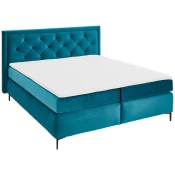 Esposa BOXSPRING POSTELJA 180 cm  x 200 cm , tekstil turkizna