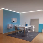 Paulmannov vogalni profil za trakove LED, 1 m - siva - Plastika