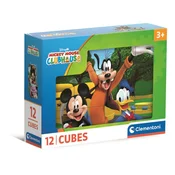 Slagalica 12 kockastih blokova DISNEY MICKEY MOUSE CLUBHOUSE Clementoni 41348