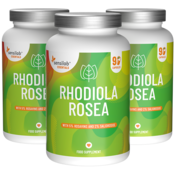 Essentials Rhodiola rosea, visok odmerek - vegansko, 270 kapsul