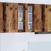 vidaXL Viseča omarica Riga Star les 60 x 31 x 80 cm Konstruiran les