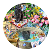 Sunsout - Puzzle Kitty Reflections - 500 kosov