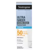 Neutrogena Ultra Sheer nevidna vlažilna krema za zaščito pred soncem hydration - ZF 50, 50 ml