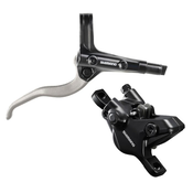 KOCNICA SHIMANO DEORE BL-MT401 + BR-MT410 DISK SET DESNA RUCICA + ZADNJA CELJUST RESIN PAD SILVER