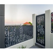 PANEL BUILDER FENCE KROG, PLOČEVINA 2000 X 1000 X 2,0 MM - ANTRACIT RAL 7016