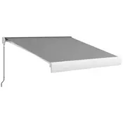 Homestar Zložljiva senčnica 295x250 cm svetlo siva