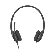 LOGITECH Slušalice Logitech H340, žičane, USB, crne, (520826)