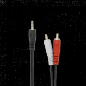 S BOX Kabl Audio 3 5 mm / 2 x RCA 2 m