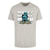 Mens T-shirt Money On My Mind light asphalt