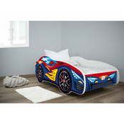 TOP BEDS Deciji krevet 160x80 Red Blue Car