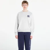 Mikina Sporty & Rich Heritage Yankees Serif Crewneck UNISEX Heather Gray L