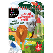 Set za bojanje vodom Kidea - Safari