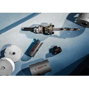 Vpenjalni sistem PRO Q-Lock Quick Change, šestrobi adapter za sistem Quick Change Hex za žage za izrezovanje lukenj, 9,5 mm