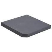Uteg za suncobran crni granitni cetvrtasti 25 kg