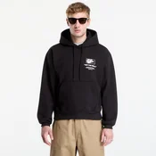 Mikina Vans Stacked Hi Pullover Hoodie Black/ White M