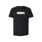 Calvin Klein Majica  svetlo siva / črna