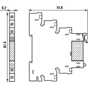 Finder Iskalni rele za sklopko 6,2 mm 38.51.0.012.0060, (20992906)