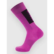 Mons Royale Merino Snow Tech Socks purple bolt