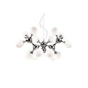 Ideal Lux 82073 - Lestenec na vrvici 15xE14/40W/230V