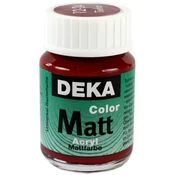 Rayher. Akrilna barva DEKA ColorMatt 25 ml temno rdeča