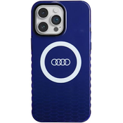 Audi IML Big Logo MagSafe Case iPhone 14 Pro Max 6.7 navy blue hardcase AU-IMLMIP14PM-Q5/D2-BE (AU-IMLMIP14PM-Q5/D2-BE)