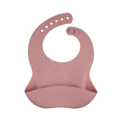 Canpol babies 51/029 pink silikonska portikla sa dzepom dots ( 51/029_pin )
