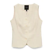 VERO MODA Telovnik VMABRIL pesek