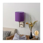 BRILAGI - LED stensko svetilo NUBILA 1xE27/60W/230V mat krom/vijolično