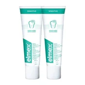 Elmex Zobna pasta za občutljive zobe Sensitive Duopack 2 x 75 ml