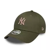 New Era WMNS LEAGUE ESS MIDI 9FORTY NEYYAN, ženski kacket, zelena 60771724