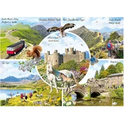 Gibsons - Puzzle Snowdonia - 1 000 kosov