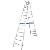 Krause Stabilo sigurnosne obostrane merdevine 2x14 gazišta 124951