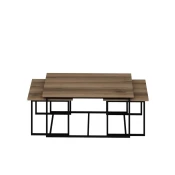 Hanah Home Levada Set klub stolova, Smedi