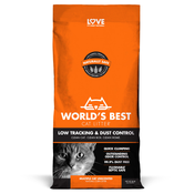 Worlds Best Cat Litter Low-Tracking - Varčno pakiranje: 2x12,7 kg