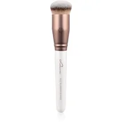 Luvia Cosmetics Prime Vegan Blurring Buffer čopič za podlago in puder 115 (Pearl White/Metallic Coffee Brown) 1 kos